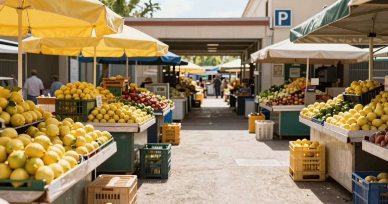 marché du soleil: horaires, accès et parking faciles