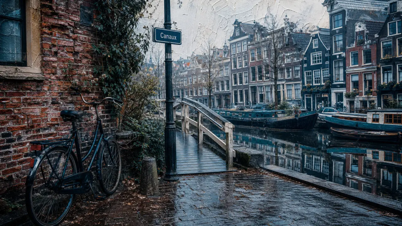 Que faire a amsterdam : canaux du Jordaan, vélo et pont