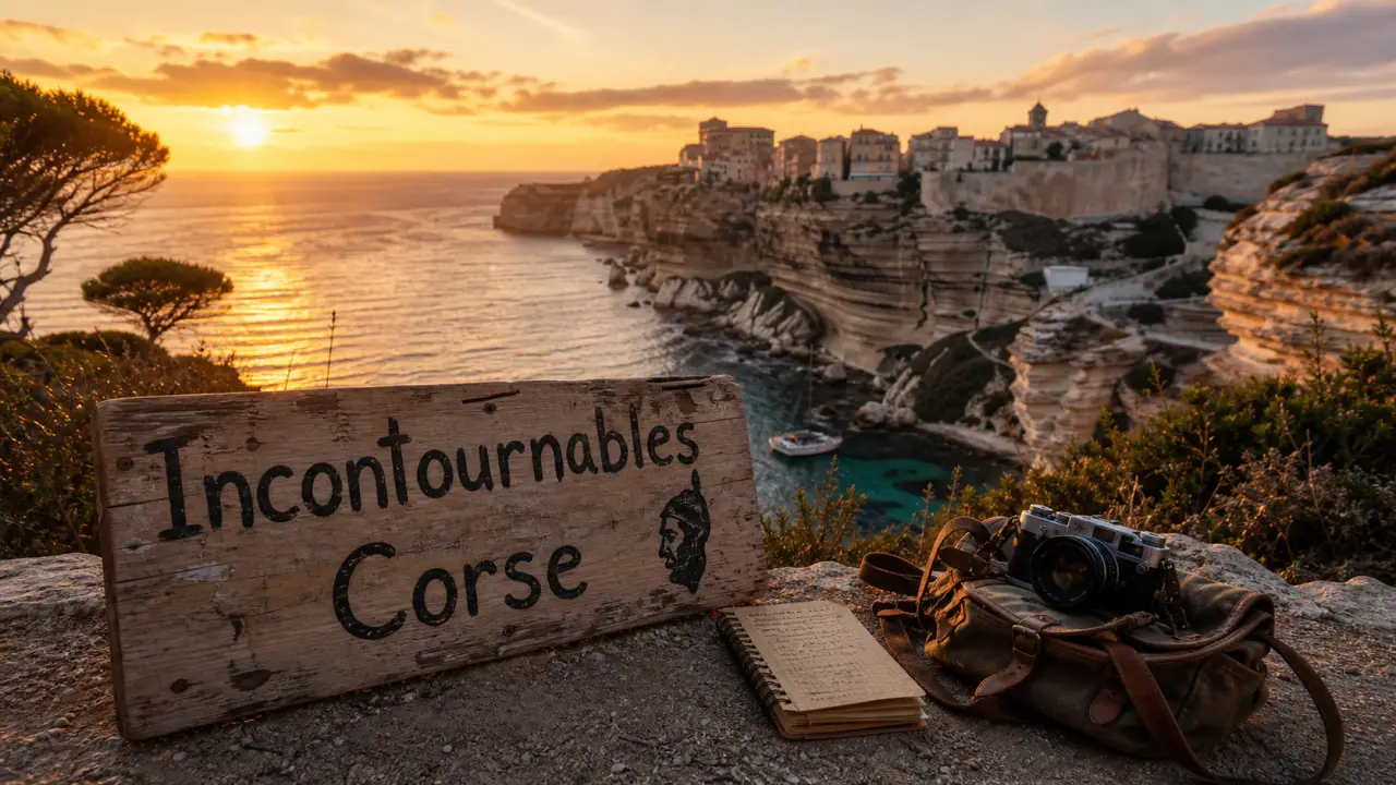 Que voir en corse : falaises de Bonifacio et mer turquoise