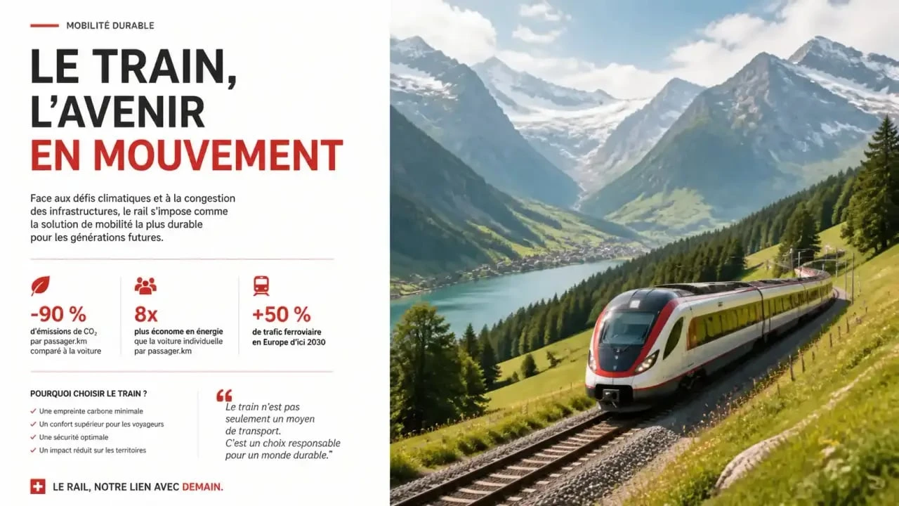 Voyage en train à travers les paysages européens, une expérience proposée par une agence de voyage en train