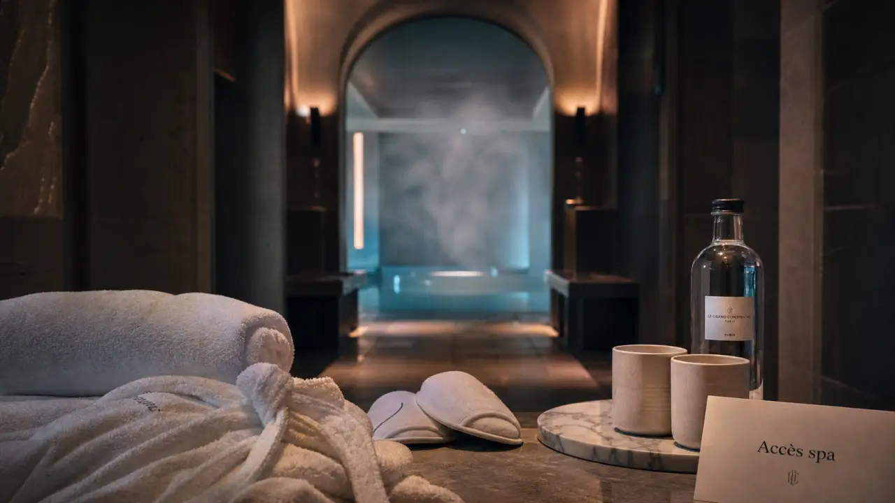 Hotel spa en paris : accès spa avec piscine intérieure