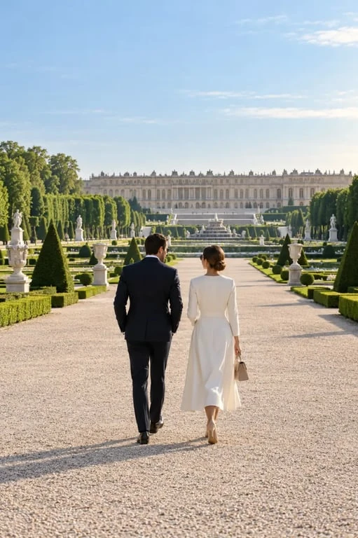 Week-end Île-de-France amoureux dans les jardins de Versailles