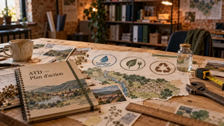 Acteur tourisme durable : charte ATD, plan d’action et diagnostic.